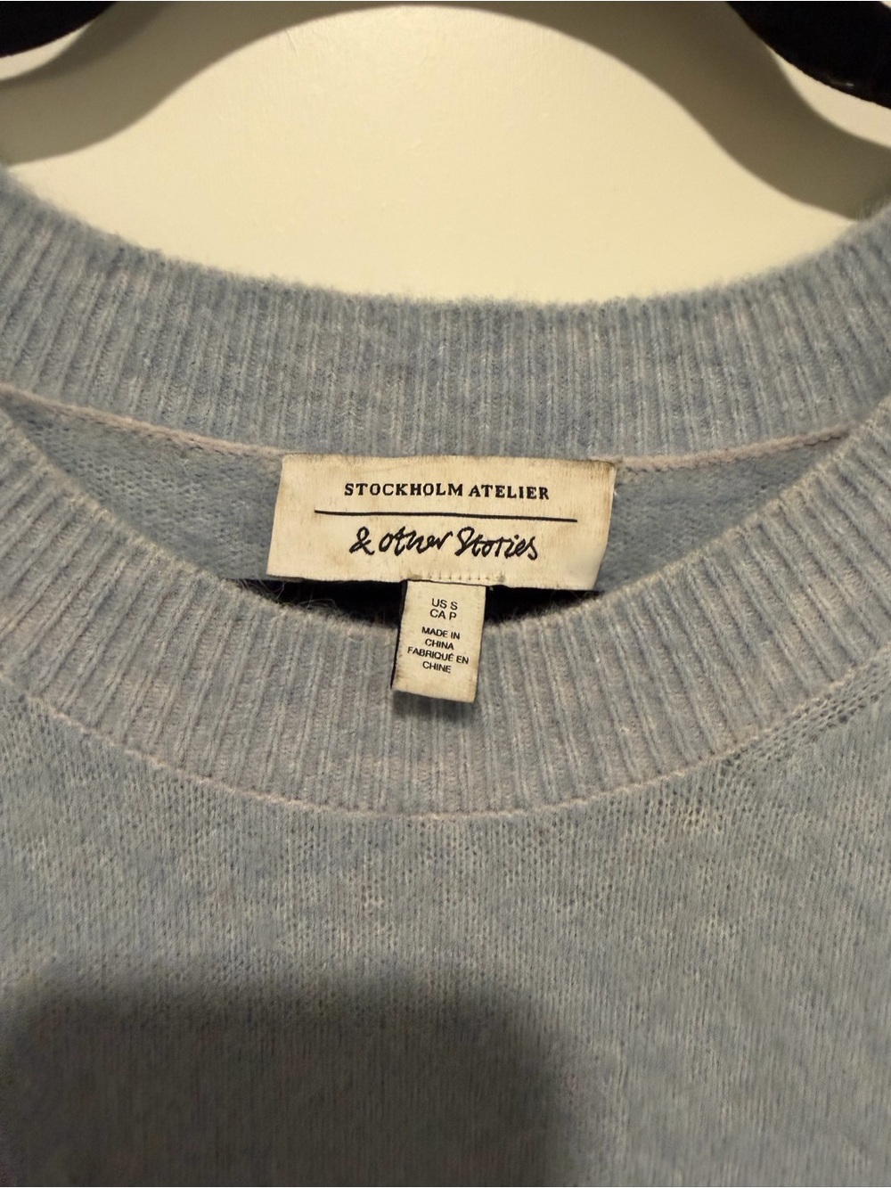 & Other Stories Shortsleeve Alpaca Women's Sweater - Picture 3 of 3